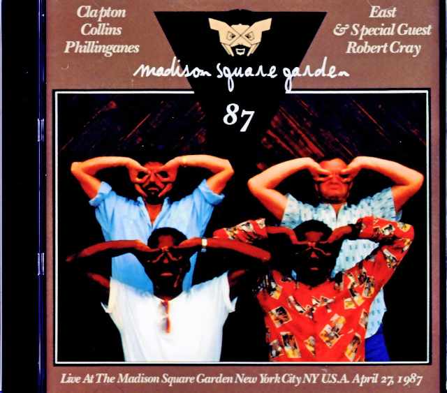 Eric Clapton エリック・クラプトン/マジソン・スクエア・ガーデン公演 NY,USA 1987 Complete Soundboard Edition