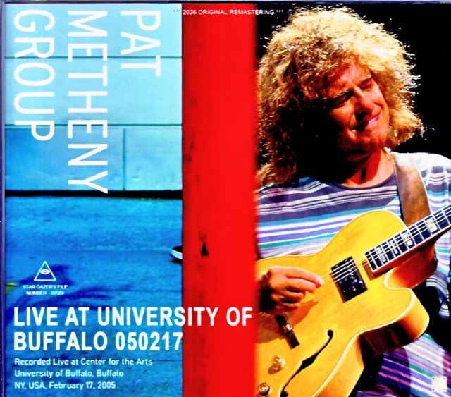 Pat Metheny Group Lyle Mays パット・メセニー ライル・メイズ/NY,USA 02.17.2005 Remastered