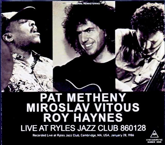 Pat Metheny Trio Miroslav Vitous パット・メセニー ミロソラフ・ヴィトウス/MA,USA 1986 2Shows Remastered