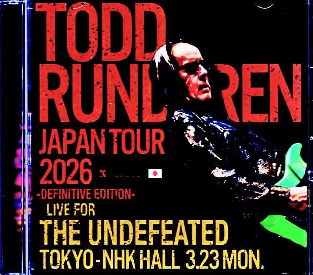 Todd Rundgren トッド・ラングレン/Tokyo,Japan 2026 Complete IEM Matrix Edition & more