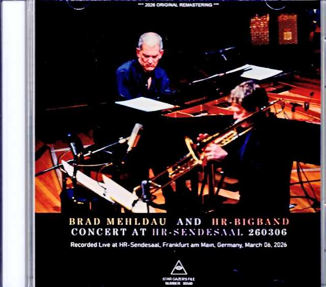 Brad Mehldau and HR-Big Band ブラッド・メルドー/Germany 03.06.2026 Complete FM Broadcast Edition