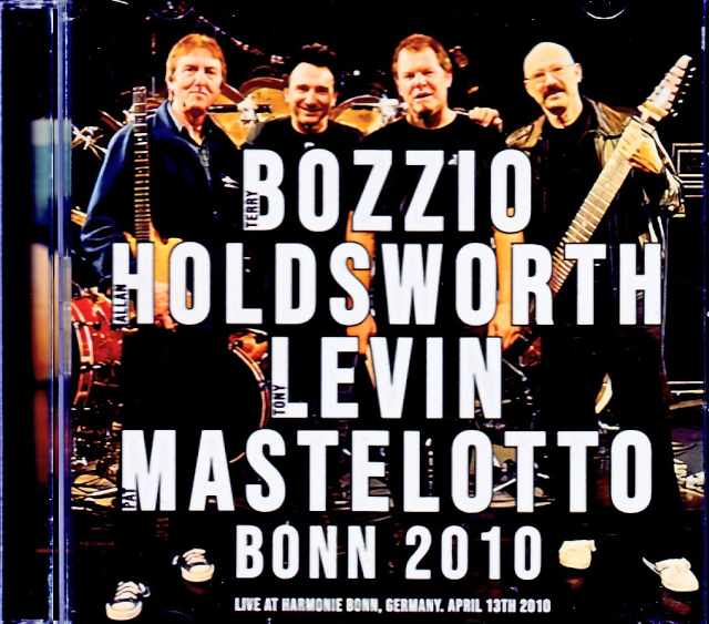 Terry Bozzio,Allan Holdsworth,Tony Levin,Pat Mastelotto テリー・ボジオ アラン・ホールズワース/Germany 04.13.2010