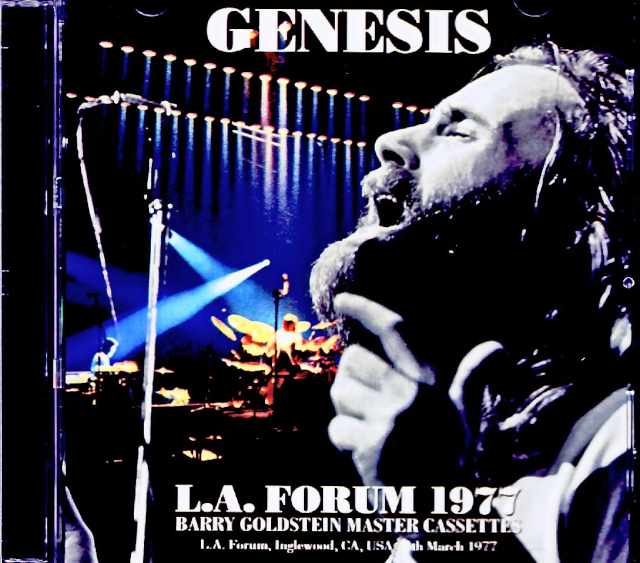 Genesis ジェネシス/CA,USA 03.24.1977 Complete Barry Goldstein Master Edition