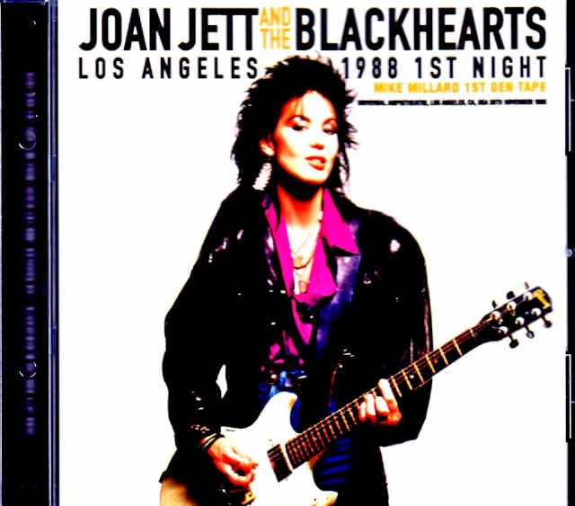 Joan Jett and the Blackhearts ジョーン・ジェット/CA,USA 11.30.1988 Complete Mile Millard Master Edition