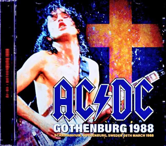 AC/DC エイシー・ディーシー/Sweden 03.26.1988 Complete & more