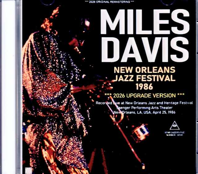 Miles Davis Robben Ford マイルス・デイビス ロベン・フォード/LA,USA 04.25.1986 Complete FM Broadcast Edition Remastered