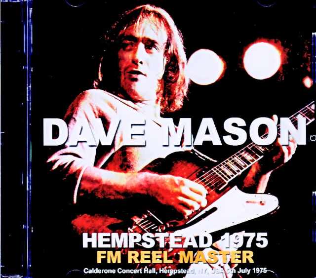 Dave Mason デイヴ・メイスン/NY,USA 07.05.1975 Complete FM Reel Master Edition