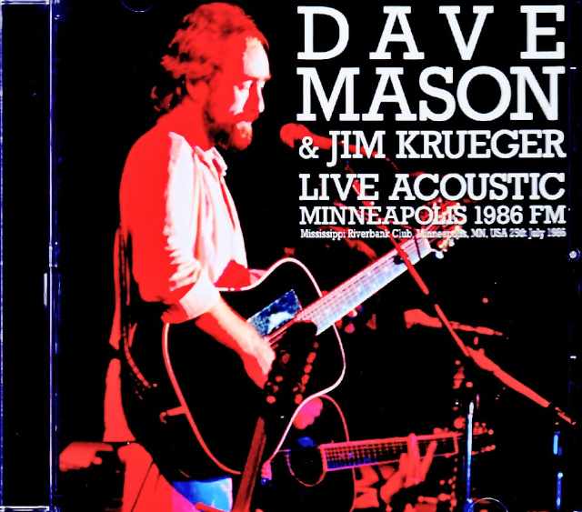 Dave Mason デイヴ・メイスン/MN,USA 07.25.1986 Complete FM Broadcast Edition