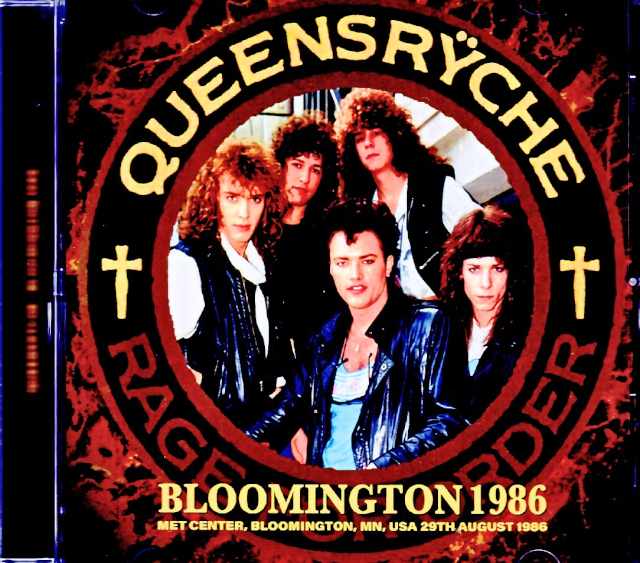 Queensryche クイーンズライク/MN,USA 08.29.1986 Complete