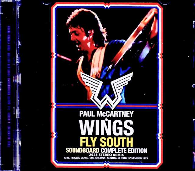 Paul McCartney Wings ポール・マッカートニー ウイングス/Australia 11.13.1975 Complete Demix Stereo Edition