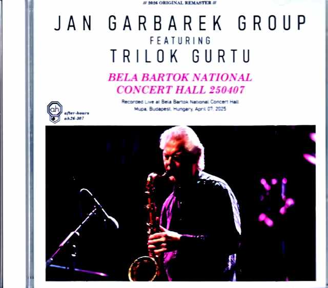 Jan Garbarek Group Trilok Gurtu ヤン・ガルバレク トリロク・グルトゥ/Hungary 04.07.2025 Complete Soundboard Edition