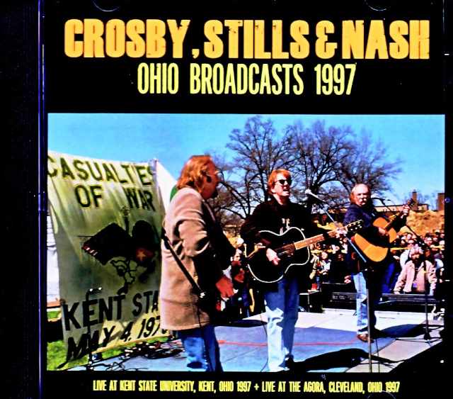 Crosby,Stills and Nash クロスビー・スティルス・アンド・ナッシュ/OH,USA 05.04.1997 FM Broadcast Edition & more