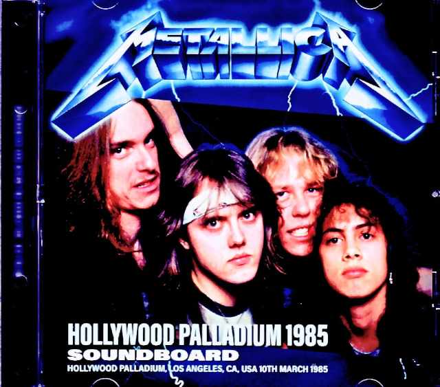 Metallica メタリカ/CA,USA 03.10.1985 Soundboard Edition