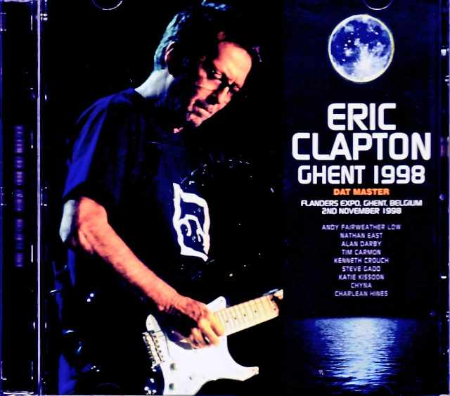 Eric Clapton エリック・クラプトン/Belgium 11.02.1998 Complete DAT Master Edition