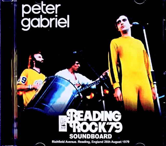 Peter Gabriel Phil Collins ピーター・ガブリエル フィル・コリンズ/England,UK 08.26.1979 Complete Soundboard Edition