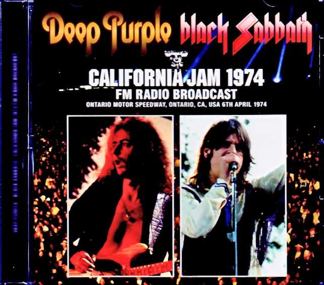 Deep Purple Black Sabbath ディープ・パープル ブラック・サバス/CA,USA 04.06.1974 Complete FM Broadcast Edition