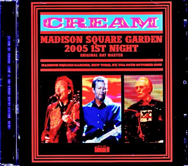 Cream クリーム/NY,USA 10.24.2005 DAT Master Edition