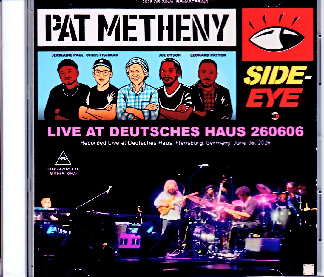 Pat Metheny Side-Eye III パット・メセニー/Germany 06.06.2026