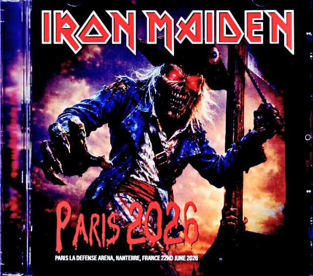 Iron Maiden アイアン・メイデン/France 06.22.2026 Complete