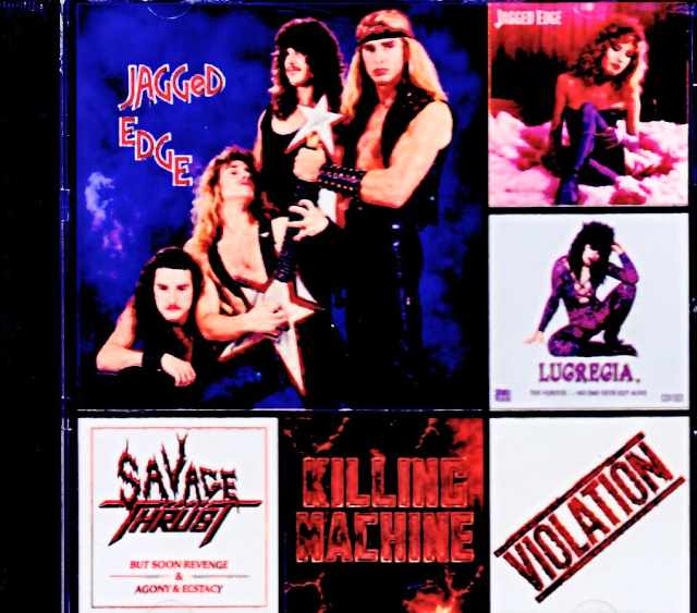 Various Artists Jagged Edge,Von Dymon,China White,Lucrecia/レコードの時代・メタル黎明期 1980’s US Metal Vinyl Years Vol.4