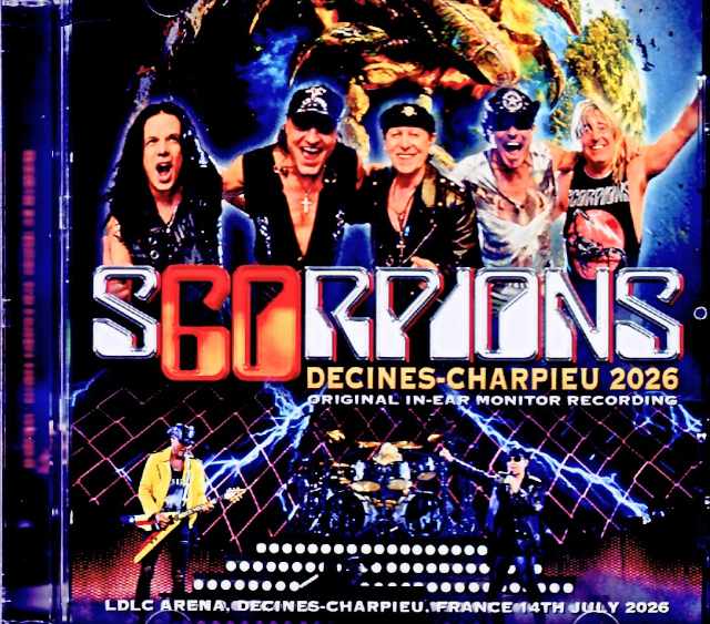 Scorpions スコーピオンズ/France 07.08.2026 Complete IEM Source Edition