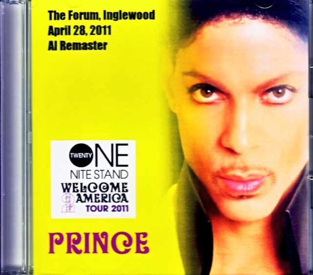 Prince プリンス/CA,USA 04.28.2011 Soundboard Edition Remastered & more