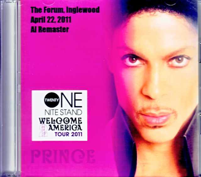 Prince プリンス/CA,USA 4.22.2011 Soundboard Edition Remastered & more