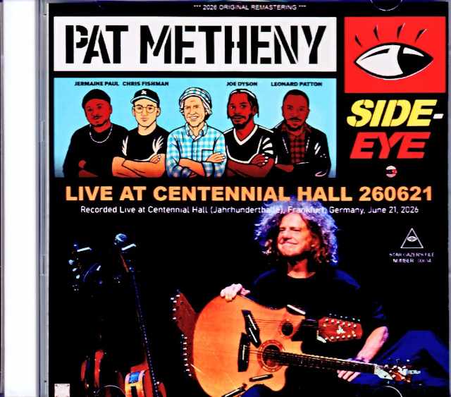 Pat Metheny Side Eye パット・メセニー/Germany 06.21.2026