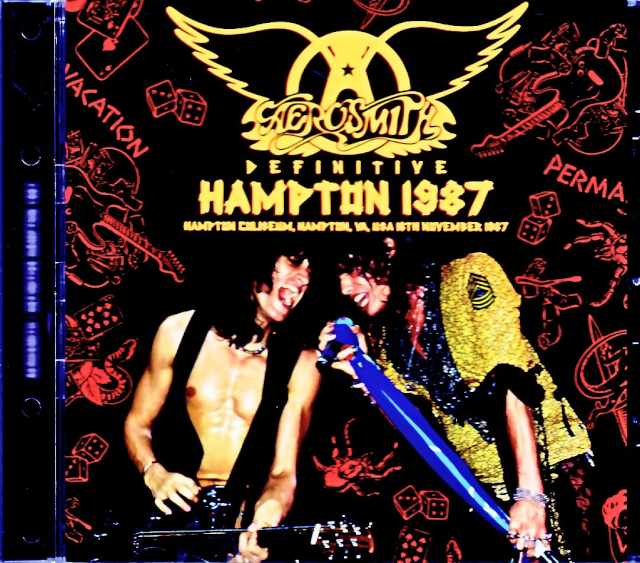 Aerosmith エアロスミス/VA,USA 11.16.1987 Original Radio Show 3LP's Edition