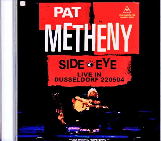 Pat Metheny Side Eye パット・メセニー/Germany 05.04.2022
