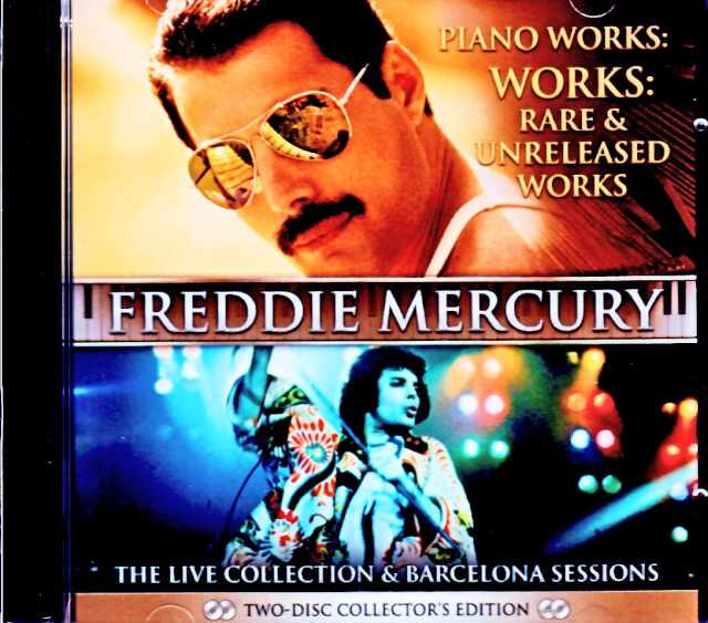 Freddie Mercury フレディ・マーキュリー/Piano Works Rare Unreleased and Barcelona Sessions