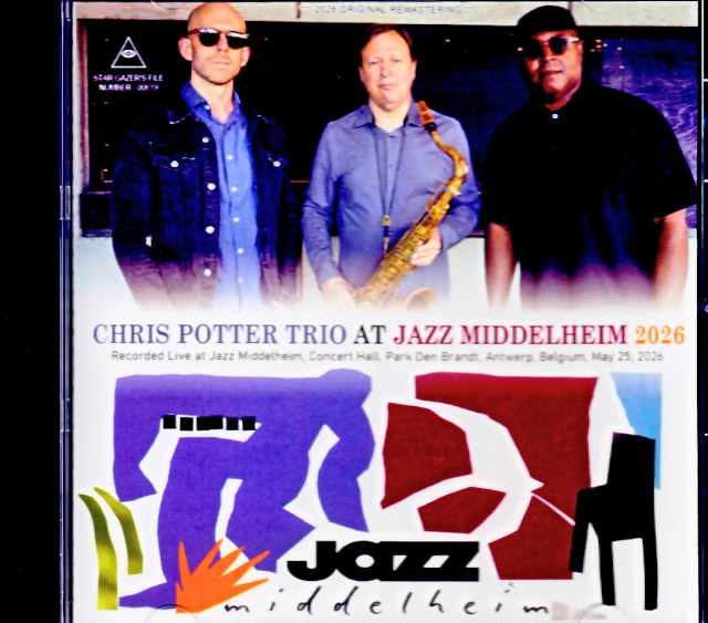 Chris Potterクリス・ポッター/Belgium 05.25.2026