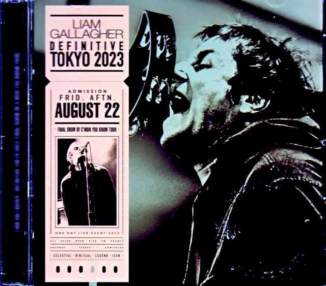 Liam Gallagher リアム・ギャラガー/Tokyo,Japan 08.22.2023 Complete IEM Matrix Edition