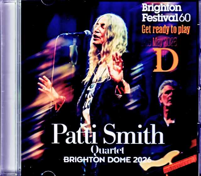 Patti Smith Quartet パティ・スミス/England,UK 05.12.2026 Complete