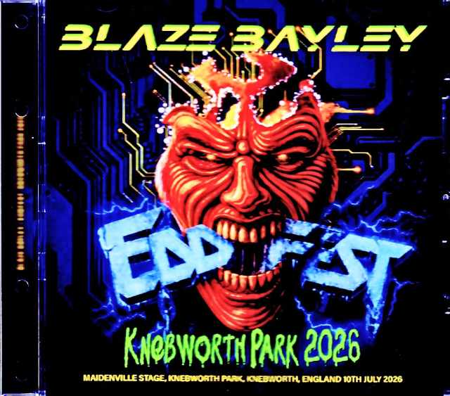 Blaze Bayley ブレイズ・ベイリー/England,UK 07.10.2026