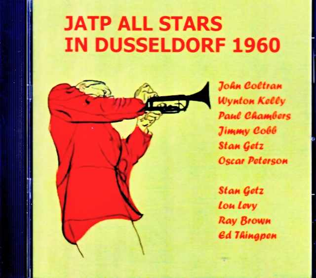 JATP All Stars John ColtColtrane,Stan Getz ジョン・コルトレーン スタン・ゲッツ/Germany 1960