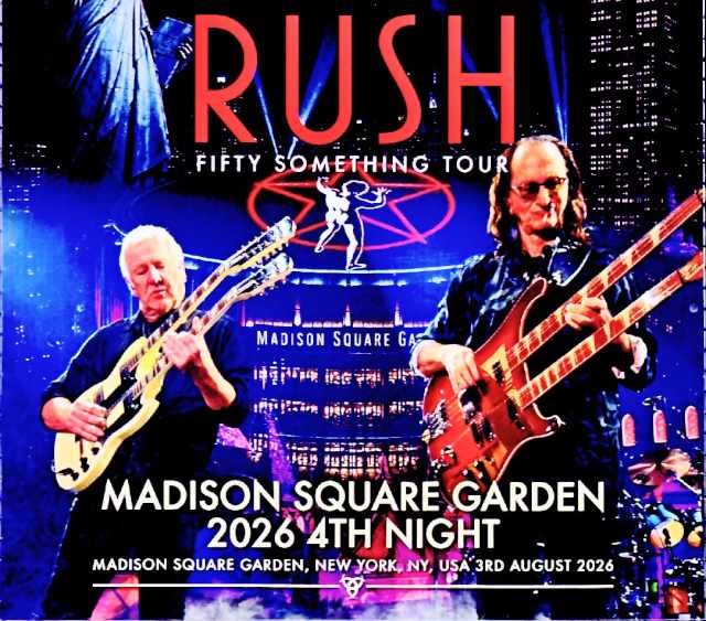 Rush ラッシュ/NY,USA 08.03.2026 Complete
