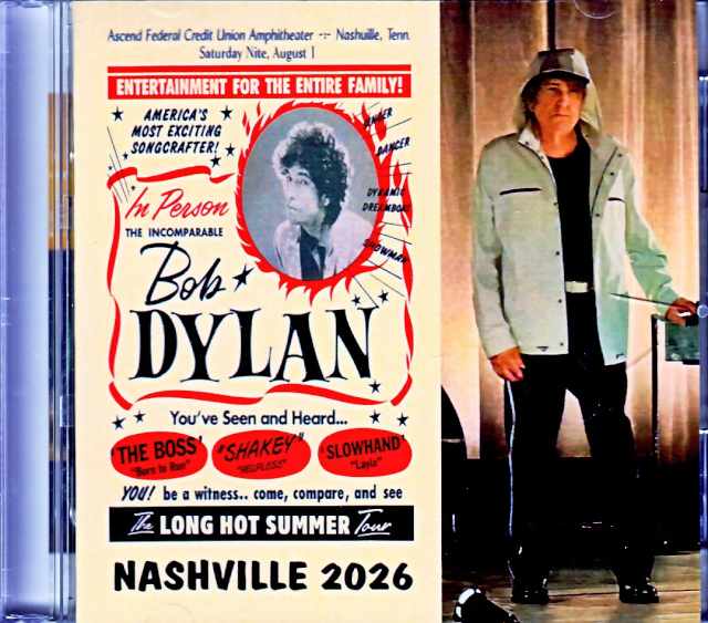 Bob Dylan ボブ・ディラン/TN,USA 08.01.2026 Complete