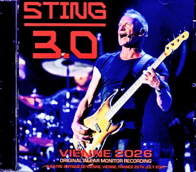 Sting スティング/France 07.28.2026 Complete IEM Source Edition