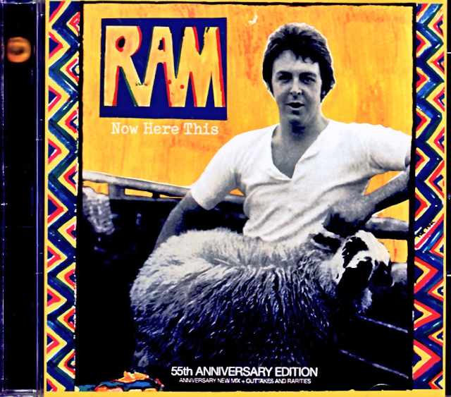 Paul McCartney ポール・マッカートニー/ラム Ram 55th Anniversary New mix + Outtakes and Rarities