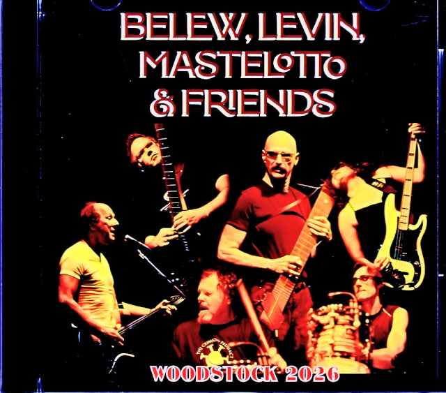 Adrian Belew Tony Levin Pat Mastelotto エイドリアン・ブリュー トニー・レヴィン パット・マステロット/NY,USA 08.07.2026 Complete
