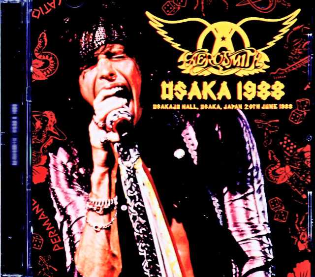 Aerosmith エアロスミス/Osaka,Japan 06.20.1988 Complete