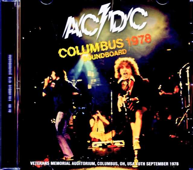 AC/DC エイシー・ディーシー/OH,USA 09.10.1978 FM Broadcast Edition