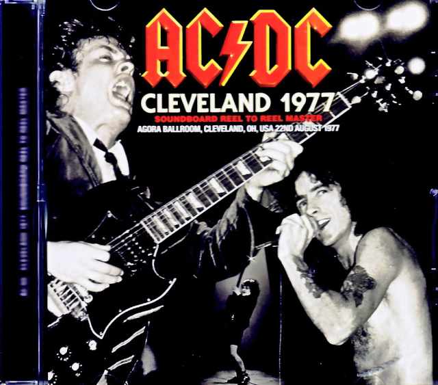 AC/DC エイシー・ディーシー/OH,USA 08.22.1977 FM Broadcast Edition