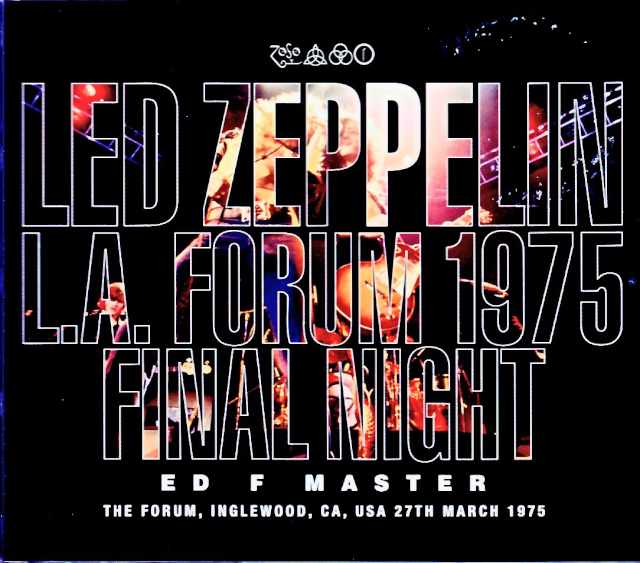 Led Zeppelin レッド・ツェッペリン/CA,USA 03.27.1975 Remastered