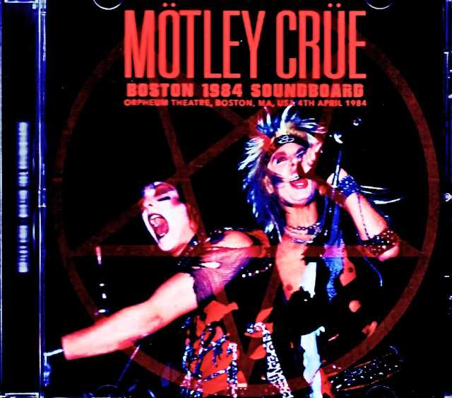 Motley Crue モトリー・クルー/MA,USA 04.04.1984 FM Broadcast Edition