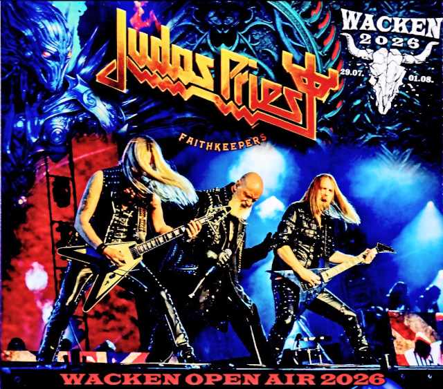 Judas Priest ジューダス・プリースト/Germany  07.31.2026 Complete & more