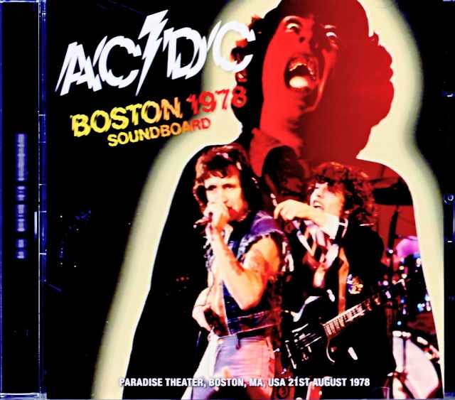 AC/DC エイシー・ディーシー/MA,USA 08.21.1978 FM Broadcast Edition