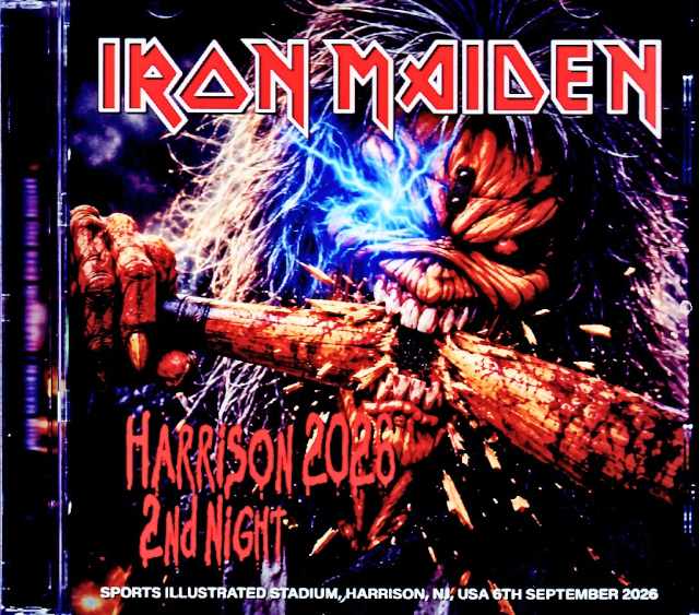 Iron Maiden アイアン・メイデン/NJ,USA 09.06.2026 Complete