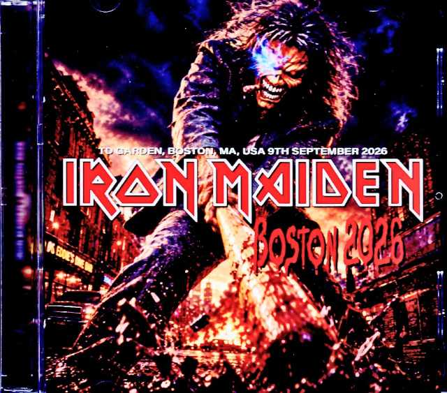 Iron Maiden アイアン・メイデン/MA,USA 09.09.2026 Complete